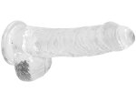 Realistické dildo s varlaty a přísavkou RealRock 6"