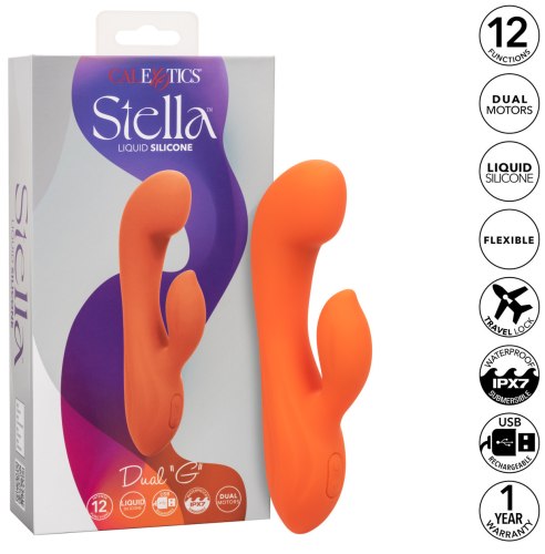 Vibrátor s králíčkem Stella Dual G