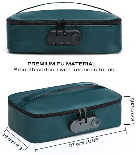 Uzamykatelný kufřík na erotické pomůcky Dorcel Discreet Box Green