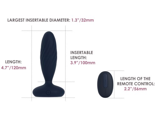 Přirážecí vibrační kolík Svakom Jordan Navy Blue