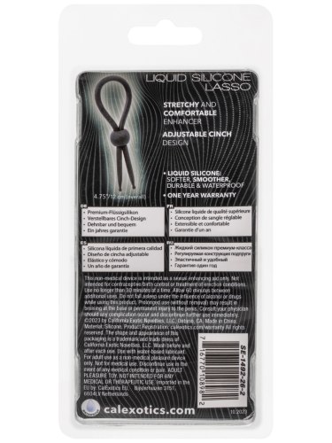 Stahovací erekční kroužek Liquid Silicone Lasso