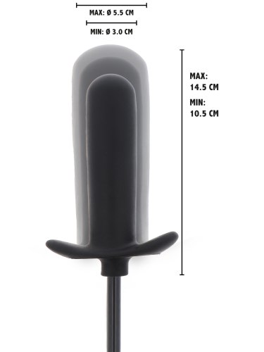 Nafukovací anální kolík Inflatable Smooth Plug Starter