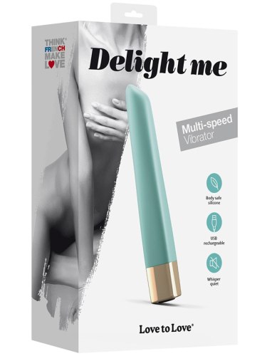 Mini vibrátor Delight Me Mint