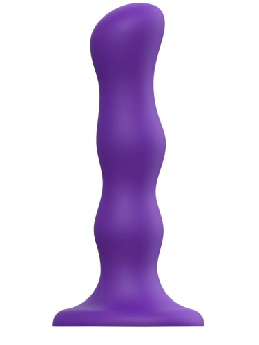 Dildo s přísavkou a pohyblivými kuličkami Geisha Balls Purple (velikost M)