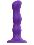 Dildo s přísavkou a pohyblivými kuličkami Geisha Balls Purple (velikost M)