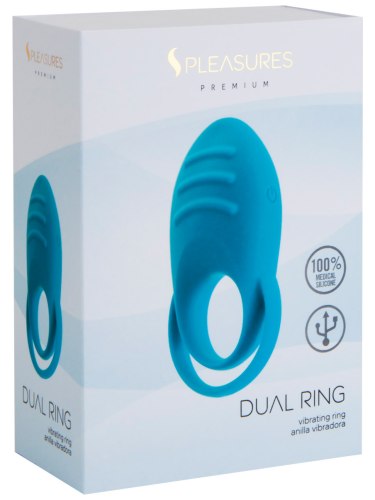 Dvojitý vibrační erekční kroužek Dual Ring