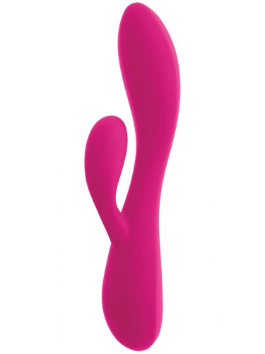 Vibrátor s králíčkem Euphoria Pink