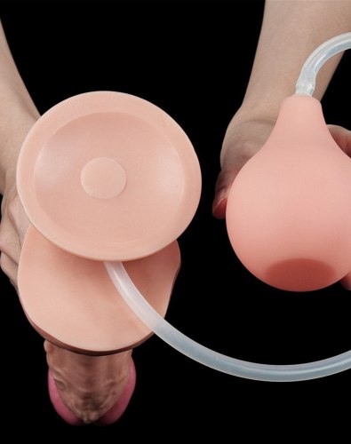 Stříkací realistické dildo s přísavkou Squirt Extreme 11"