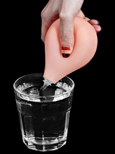 Stříkací realistické dildo s přísavkou Squirt Extreme 11"