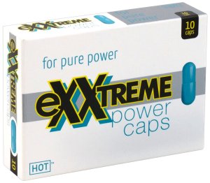 Tablety pro zlepšení erekce Exxtreme Power Caps, 10 ks – Tablety a prášky na erekci