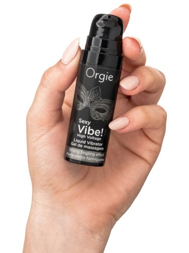 Stimulační gel s vibračním efektem Orgie Sexy Vibe! High Voltage, 15 ml