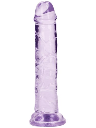 Realistické dildo s přísavkou RealRock 6", fialové