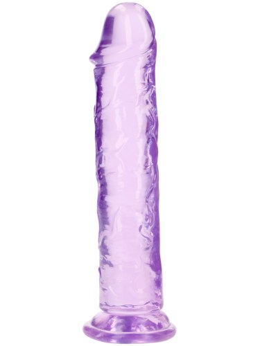 Realistické dildo s přísavkou RealRock 9", fialové