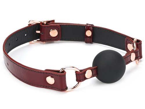 Kuličkový roubík Wine Red