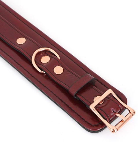 Kožená pouta na ruce Wine Red