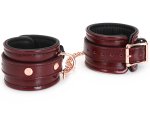 Kožená pouta na ruce Wine Red