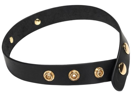 Kožený obojek SLUT