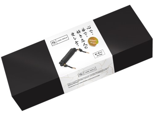 Lano na bondage Shibari Rope Black, 5 m