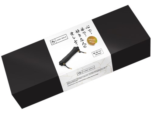 Lano na bondage Shibari Rope Black, 10 m