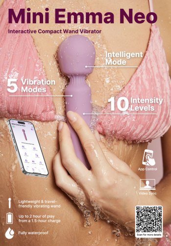 Malá interaktivní masážní hlavice Svakom Mini Emma Neo