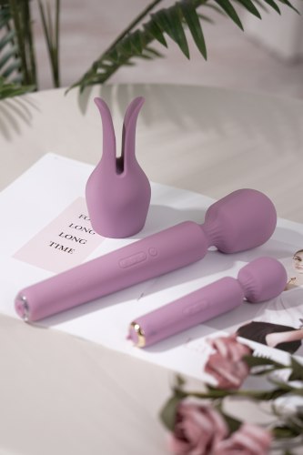 Interaktivní hřejivá masážní hlavice + 1 nástavec Svakom Emma Neo 2