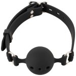 Uzamykatelný silikonový roubík s kuličkou Bad Kitty