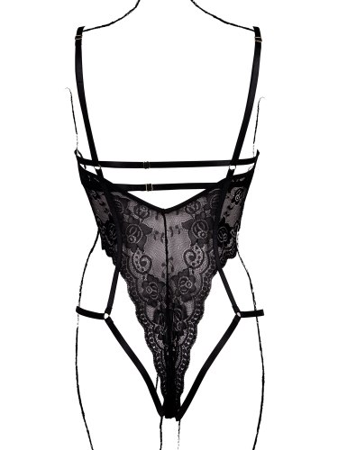 Krajkové body s odhalenými ňadry Le Désir Amour, one size