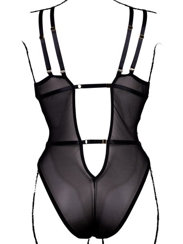 Síťované body s krajkou Le Désir Amour, plus size