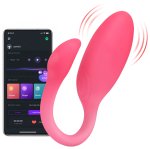 Vibrační vajíčko Flamingo Max Pink