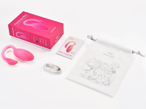 Vibrační vajíčko Flamingo Max Pink