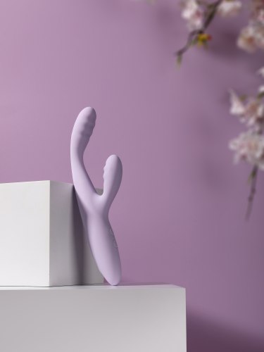 Hřejivý vibrátor s králíčkem Svakom Cici+ 2