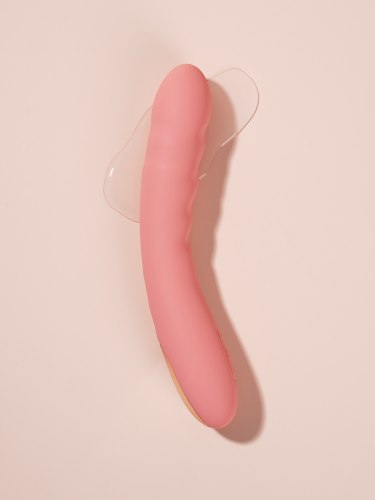 Interaktivní přirážecí vibrátor Svakom Ava Neo Peach Pink