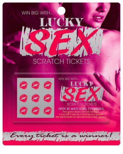 Stírací los Lucky Sex, 1 ks