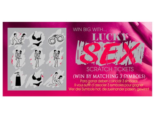 Stírací los Lucky Sex, 1 ks