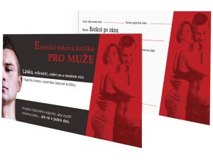 Erotická šeková knížka pro MUŽE – Erotické hry