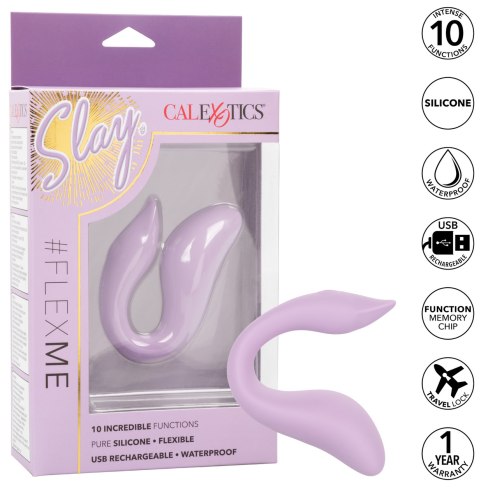 Tvarovatelný dvojitý vibrátor Slay FlexMe