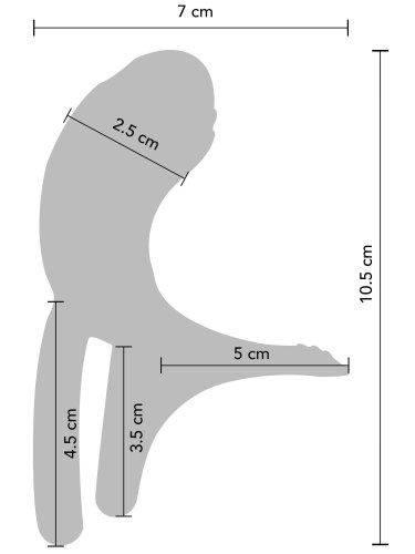 Vibrační kroužek se stimulátorem klitorisu Couples Stimulator Ring