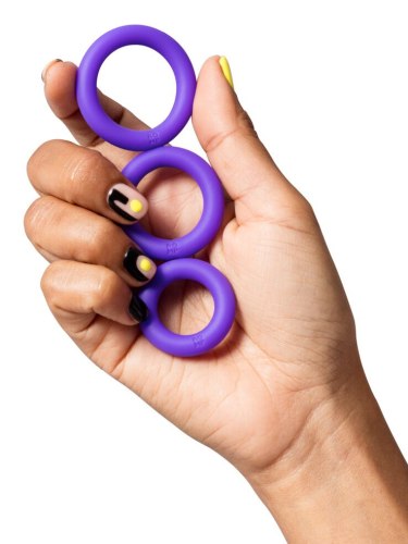 Sada silikonových erekčních kroužků ROMP Remix Trio, 3 ks