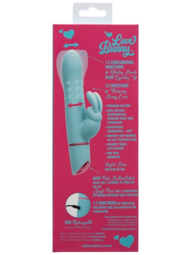 Rotační a perličkový vibrátor s králíčkem Rotating Bunny