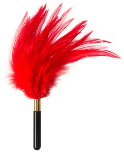 Šimrátko Burlesque Plume Red