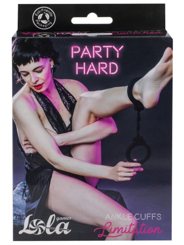 Silikonová pouta na nohy Party Hard Limitation