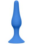 Anální kolík s přísavkou Black Edition Back Door Small Blue