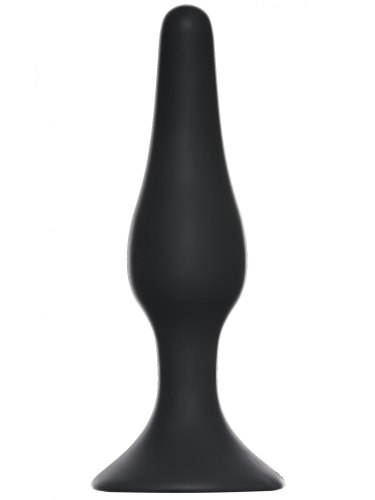 Anální kolík s přísavkou Black Edition Back Door Medium Black