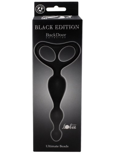Anální kuličky Black Edition Back Door Ultimate
