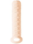 Prodlužovací návlek na penis Homme Long Flesh, pro 9 – 12 cm