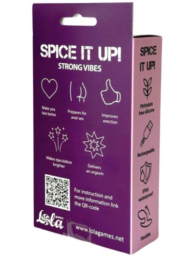 Vibrační anální kolík Spice It Up! Charm