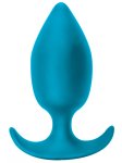 Anální kolík s vnitřní kuličkou Spice It Up! Insatiable Aquamarine