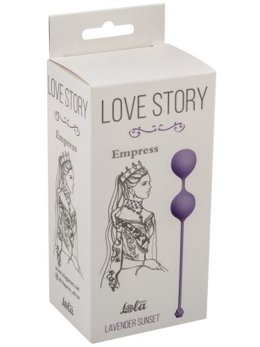 Vaginální kuličky Love Story Empress Lavender Sunset