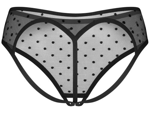 Průsvitné kalhotky s otevřeným rozkrokem Nuites