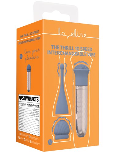 Vibrační stimulátor se 3 nástavci Loveline